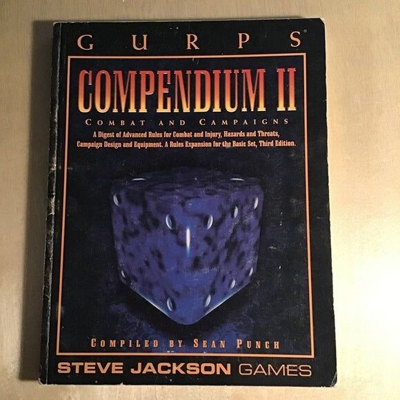 GURPS Compendium II Combat And Campaigns Steve Jackson Games - Picture 1 of 2